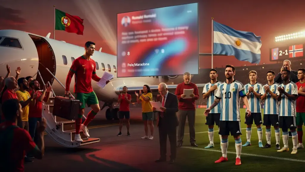 Ego de Cristiano Ronaldo expõe crise com Portugal e contrasta com saída de Messi