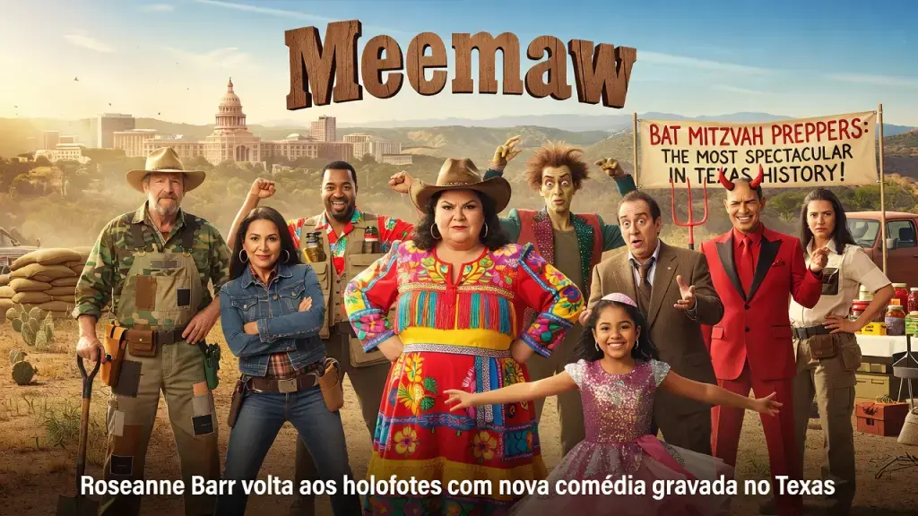 Roseanne Barr volta aos holofotes com nova comédia gravada no Texas